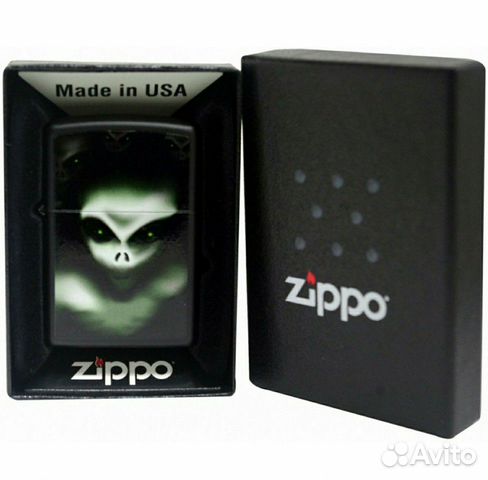 Zippo оригинальная зажигалка с пришельцами (новая) Zippo оригинальная зажигалка с пришельцами (новая)