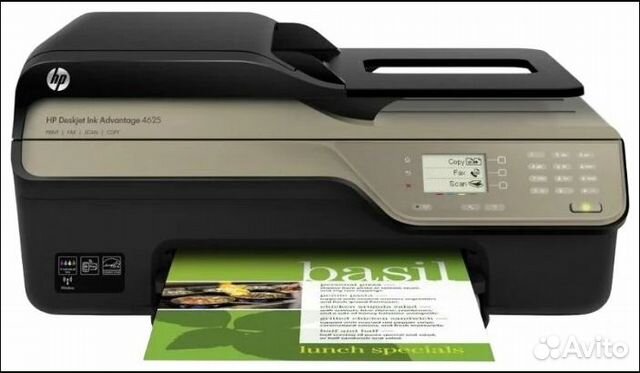 Сканер в мфу HP Deskjet Ink Advantage 4625 Сканер в мфу HP Deskjet Ink Advantage 4625