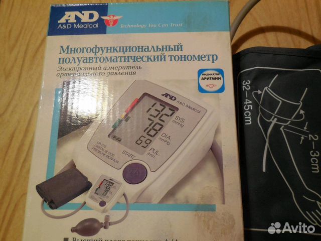 AND Тонометр па. UA-705. Япония.Рабочий