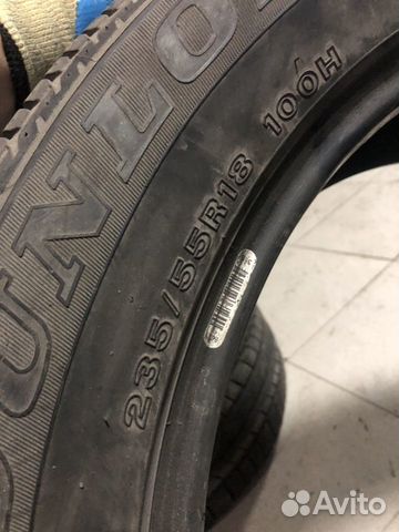 Лето 235 55 18 Dunlop sport 270 как новые Лето 235 55 18 Dunlop sport 270 как новые