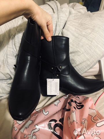 Ботильоны сапожки казаки 40 новые