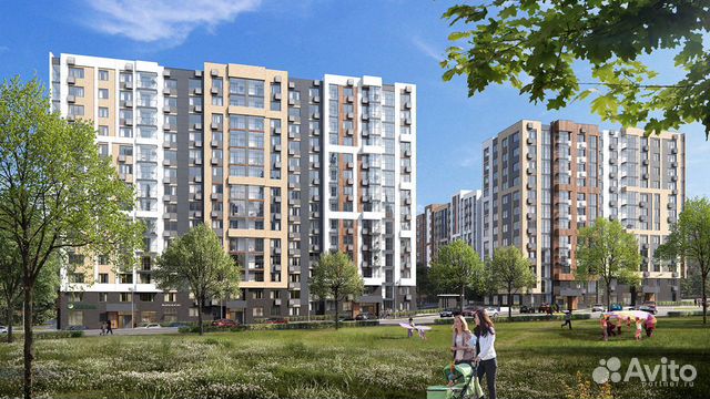 1-к квартира, 39.5 м², 7/12 эт.