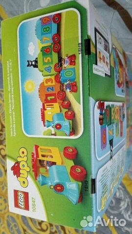 Lego duplo новый поезд считай и играй