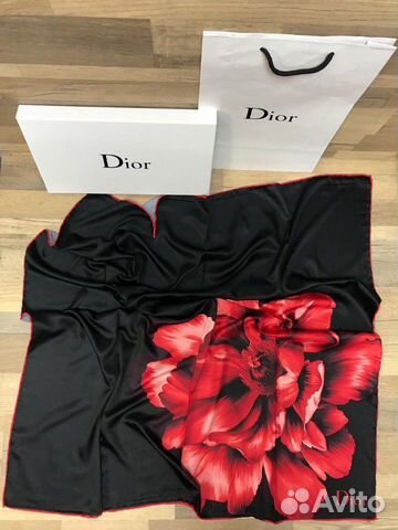 Новый женский шёлковый платок Dior
