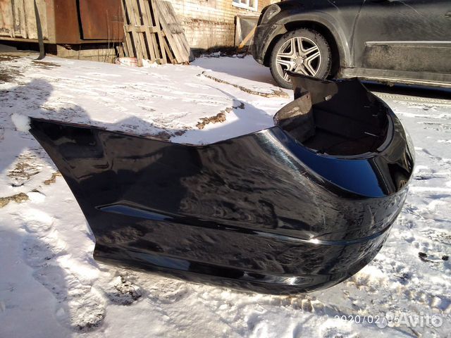 Бампер задний Mercedes W204 AMG Бампер задний Mercedes W204 AMG