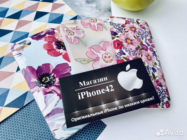 Чехол с цветочным принтом на iPhone 5 / 5S / SE