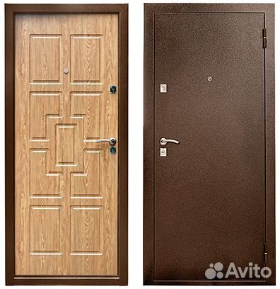 Двери входные металлические