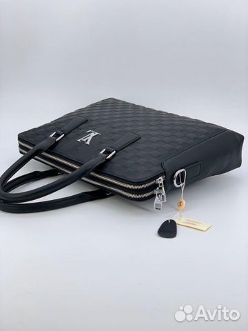 Новая мужская сумка портфель из кожи Louis Vuitton Новая мужская сумка портфель из кожи Louis Vuitton