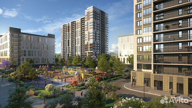 1-к квартира, 35.9 м², 10/22 эт. 1-к квартира, 35.9 м², 10/22 эт.