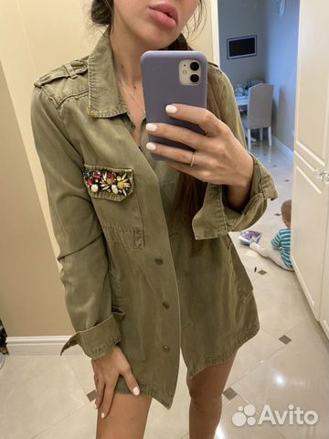 Рубашка джемпер Zara