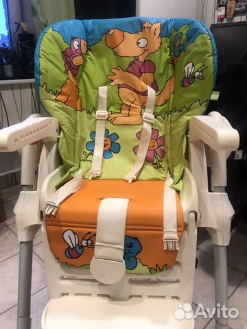 Стул для кормления chicco polly 2 в 1