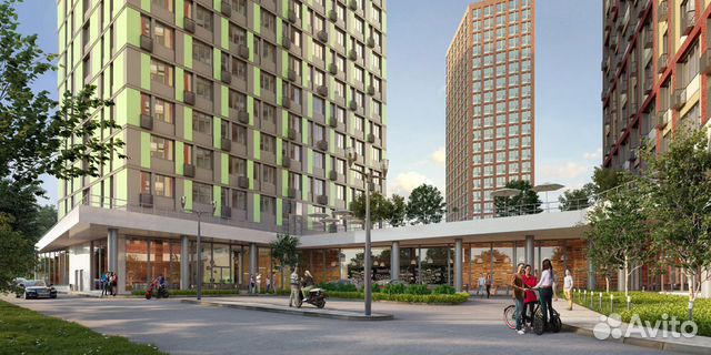 2-к квартира, 72.2 м², 6/21 эт.