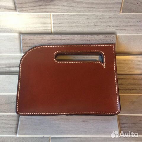 Сумка-клатч s106 - натуральная кожа, ручная работа