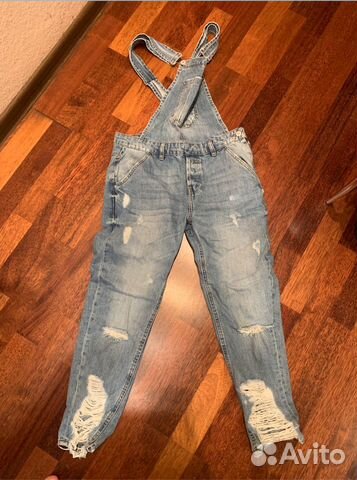 Комбинезон джинсовый