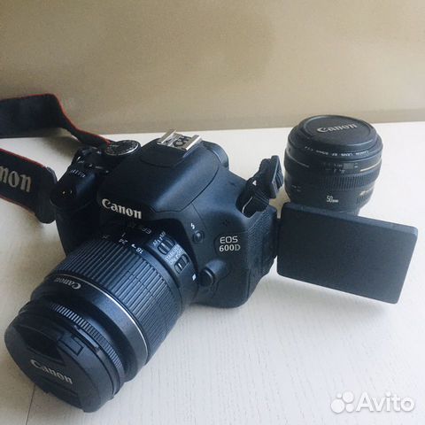 Canon EOS 600D + kit 18-55mm + 50mm f/1.4 Canon EOS 600D + kit 18-55mm + 50mm f/1.4