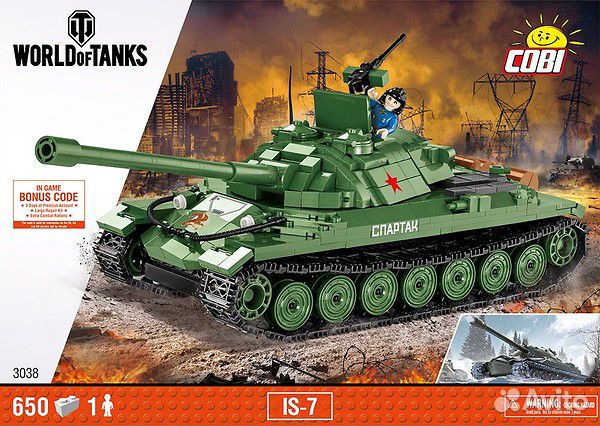 Конструктор cobi Танк ис-2 cobi-3038