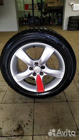 Колеса 5x100-4 шт.Резина Hankook winter i pike rs2