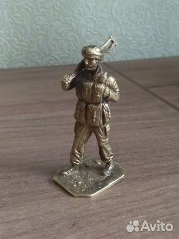 Солдатики бронзовые