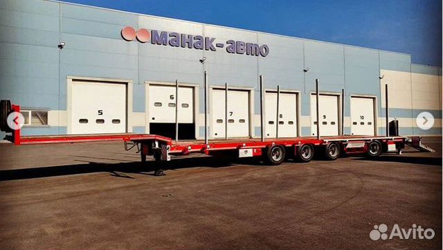 Трал телескоп Manac 4S0U1N ссу 1100 мм 4 оси SAF Трал телескоп Manac 4S0U1N ссу 1100 мм 4 оси SAF