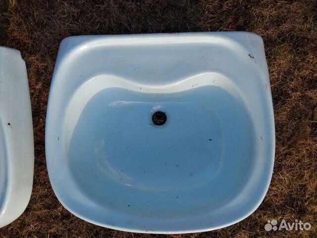 Раковина голубая советская