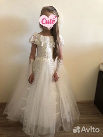 Платье на выпускной в детский сад 134