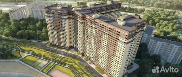 1-к квартира, 42.2 м², 24/25 эт.