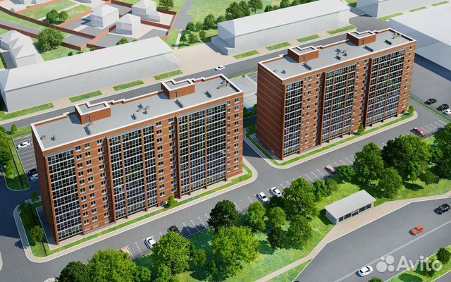 2-к квартира, 45.6 м², 5/10 эт.