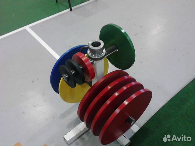 Диски для штанги олимпийские калиброванные