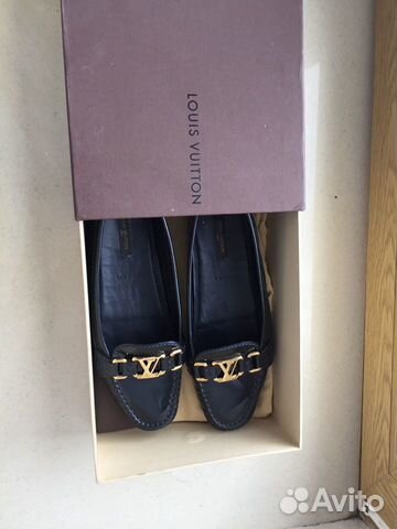 Балетки Макасины мокасины Louis Vuitton оригинал