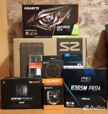 Игровой Компьютер i5-9400f/1660 super