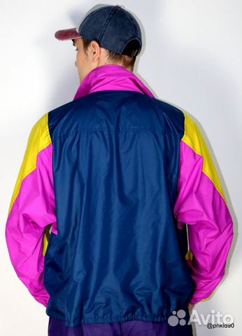 Винтажная ветровка «Grasshoppers», 284 Винтажная ветровка «Grasshoppers», 284