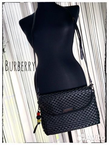 Сумка Burberry натуральная кожа Сумка Burberry натуральная кожа