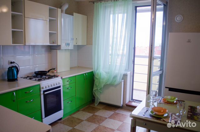 

1-к. квартира, 40 м², 2 кровати