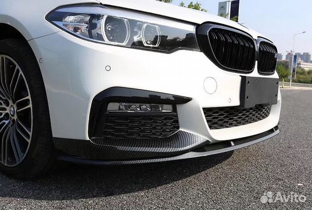 Сплиттер губа BMW G30 m perfomance карбон Сплиттер губа BMW G30 m perfomance карбон