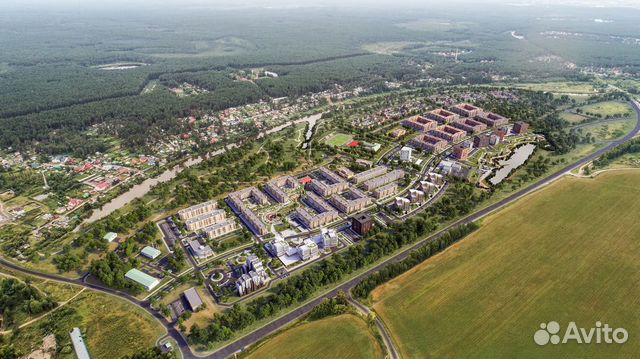 1-к квартира, 41.4 м², 1/4 эт.