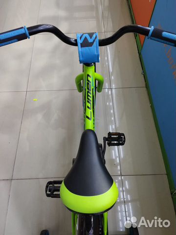 Велосипед novatrack lumen 16 зелёный