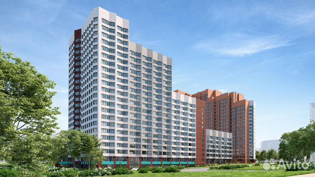 Студия, 36.3 м², 4/12 эт. Студия, 36.3 м², 4/12 эт.