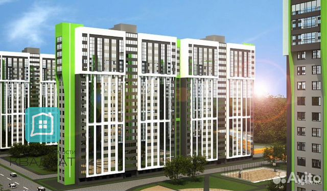 2-к квартира, 63.5 м², 1/25 эт. 2-к квартира, 63.5 м², 1/25 эт.