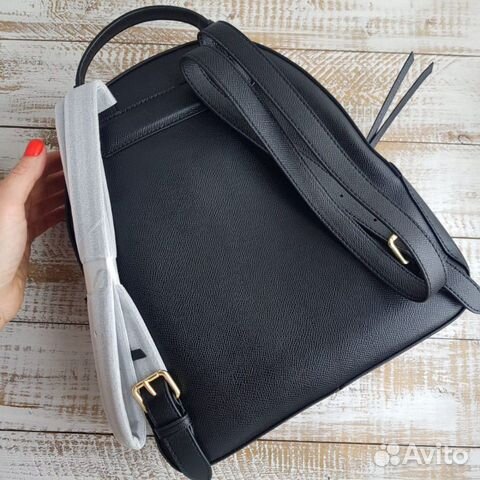 Новый женский рюкзак Coach чёрный