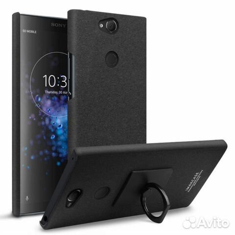 Чехол iMak Finger для Sony Xperia XA2 Plus черный