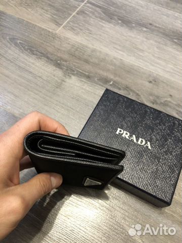 Кошелёк Prada оригинал новый унисекс