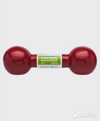 Гантель виниловая starfit DB-102 3кг