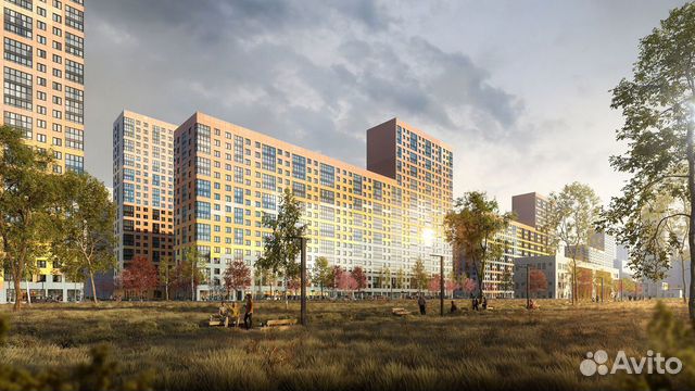 1-к квартира, 36.8 м², 8/25 эт.