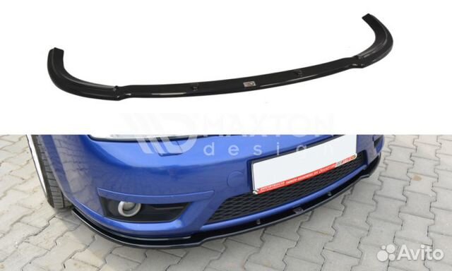 Сплиттер переднего бампера на Ford Mondeo 3 ST220