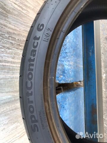 Пара 245/35/19 Continetal sport contact6 Ro2 93Y