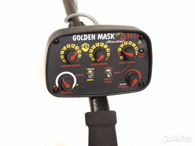 Металлоискатель Golden Mask 4WD 8 - 18 кГц PRO Металлоискатель Golden Mask 4WD 8 - 18 кГц PRO