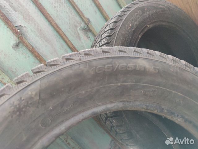 Комплект зимних шипованных шин на 15