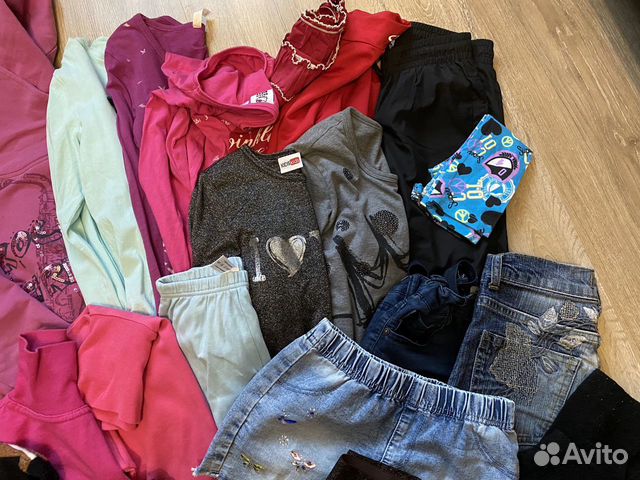 Одежда для девочки мешком более 50 предметов Одежда для девочки мешком более 50 предметов
