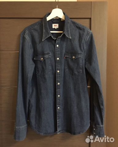 Мужская джинсовая рубашка Levi’s Мужская джинсовая рубашка Levi’s