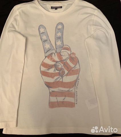 Кофта с длинным рукавом tommy hilfiger 9-10 лет